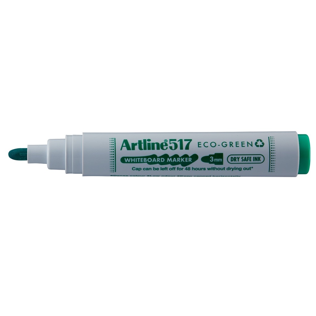 Whiteboardpenna Artline 517 Eco-green rund grön