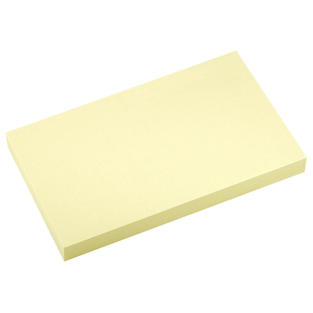 Notis Info Sticky Note 75x125 mm gul