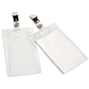 Namnskylt clips 60x90 mm stående 10-pack