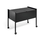 Hängmappsvagn ECONOMY DUO 100 A4 svart