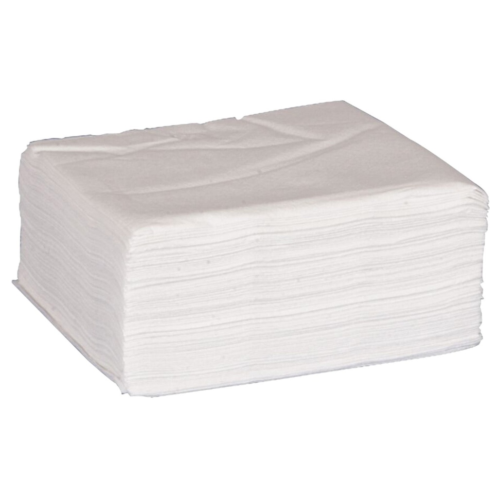 Servett 1-lag 33x33 cm vit 500-pack