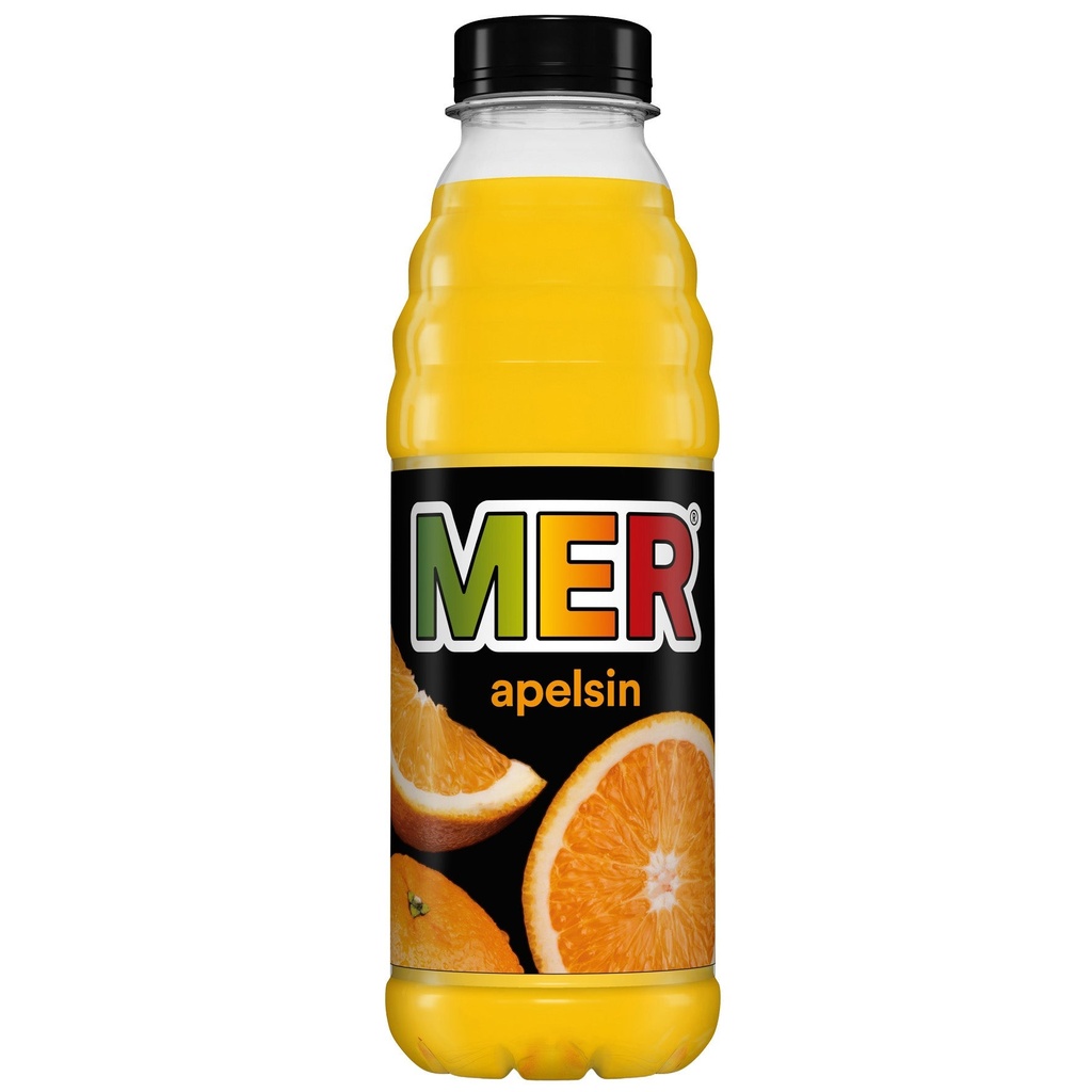 Fruktdryck MER Apelsin 12x50 cl inkl pant