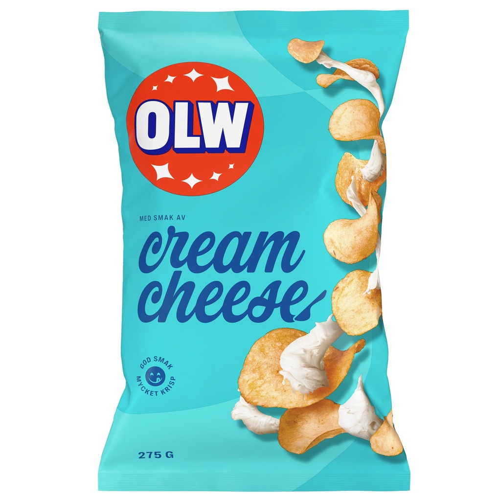 Chips OLW Cream Cheese 15x275 g
