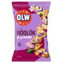 Chips OLW Rödlök & Gräddfil 15x275 g