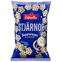 Snacks Estrella Stjärnor Sourcream & Onion 10x85 g