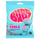 Godis BUBS Sour Ovals Forest Berries 12x90 g
