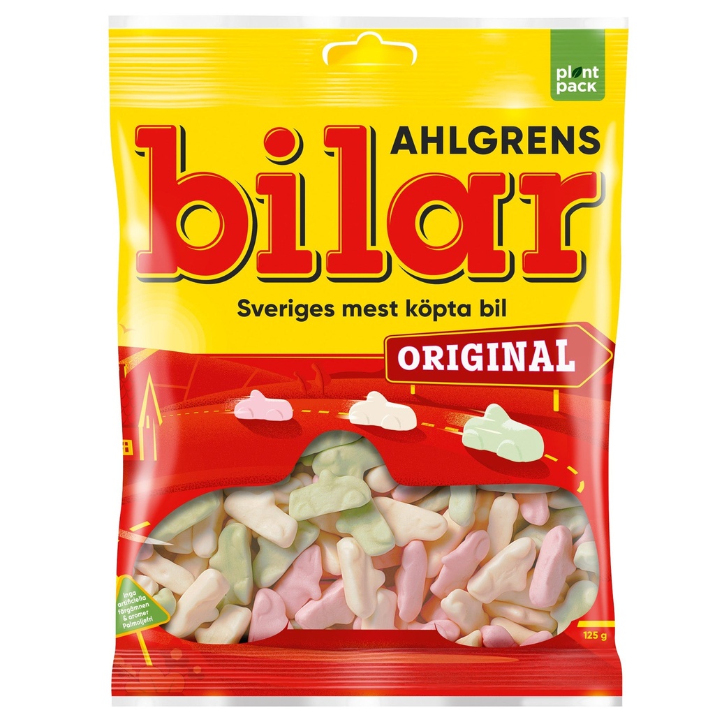 Godis Ahlgrens Bilar 36x125 g