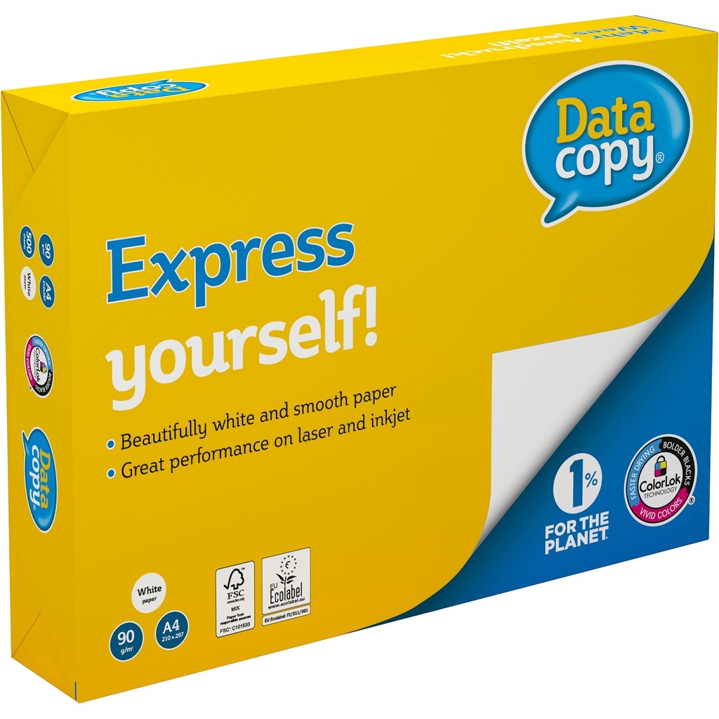 Kopieringspapper DataCopy A4 90 gram 500 st/pkt