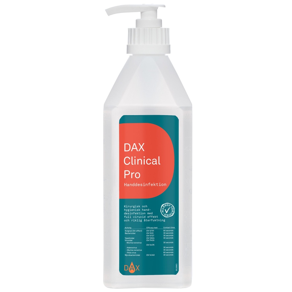 Handdesinfektion DAX Clinical Pro 2-i-1
