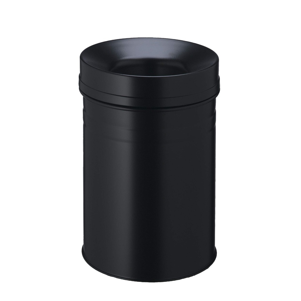 Papperskorg SAFE+ 15 liter svart
