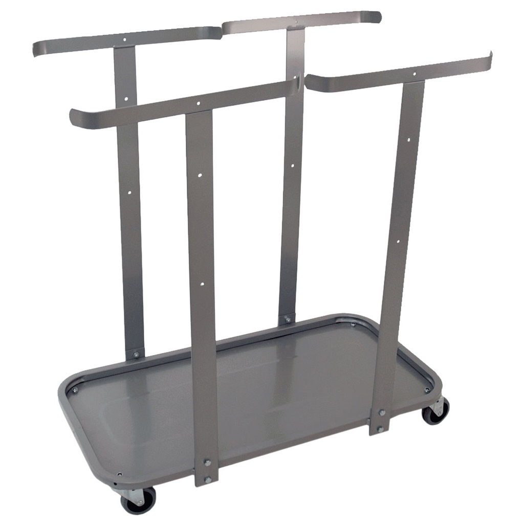 Säckvagn Stabil 2x125 liter Zink