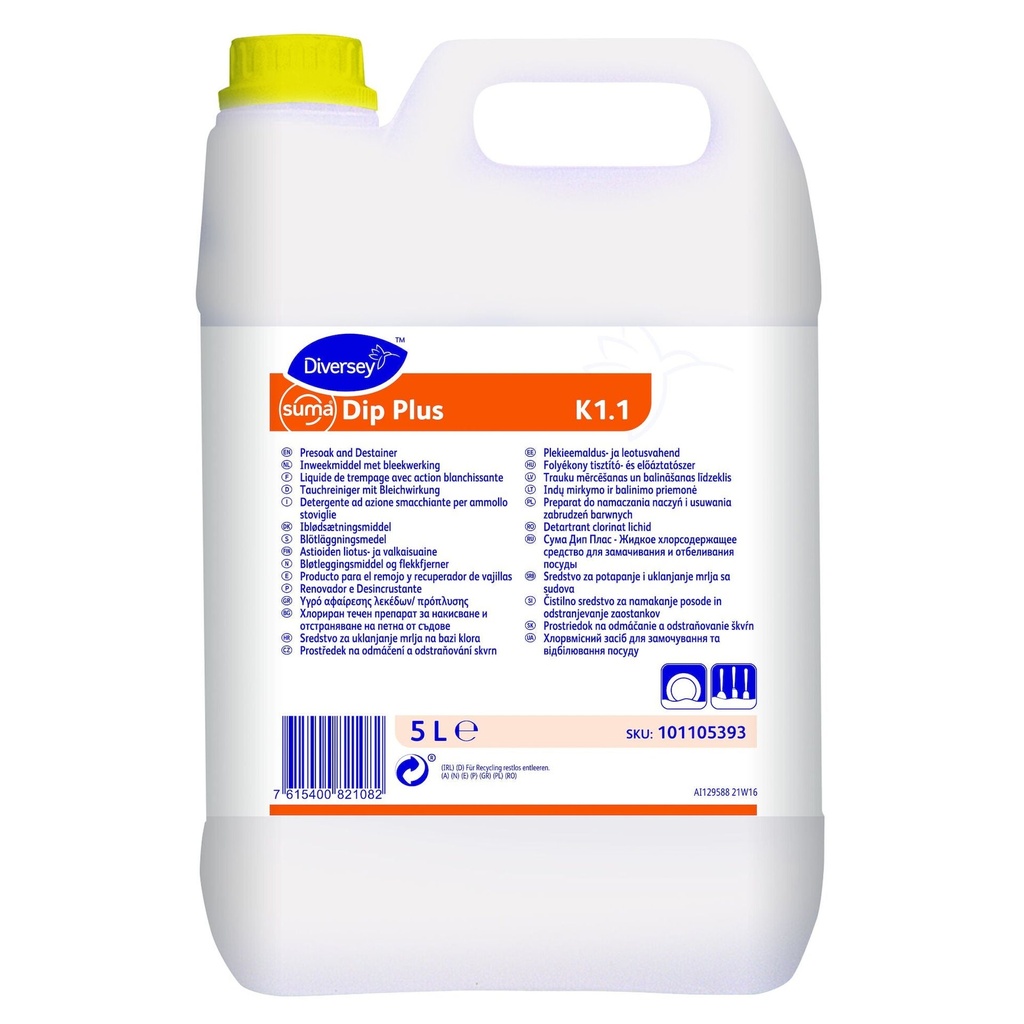 Blötläggning Suma Dip Plus K1.1 5 Liter