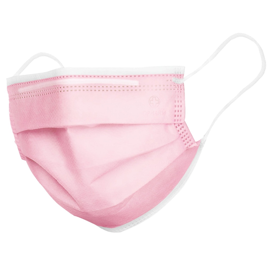 Munskydd IIR Opharm 50-pack rosa