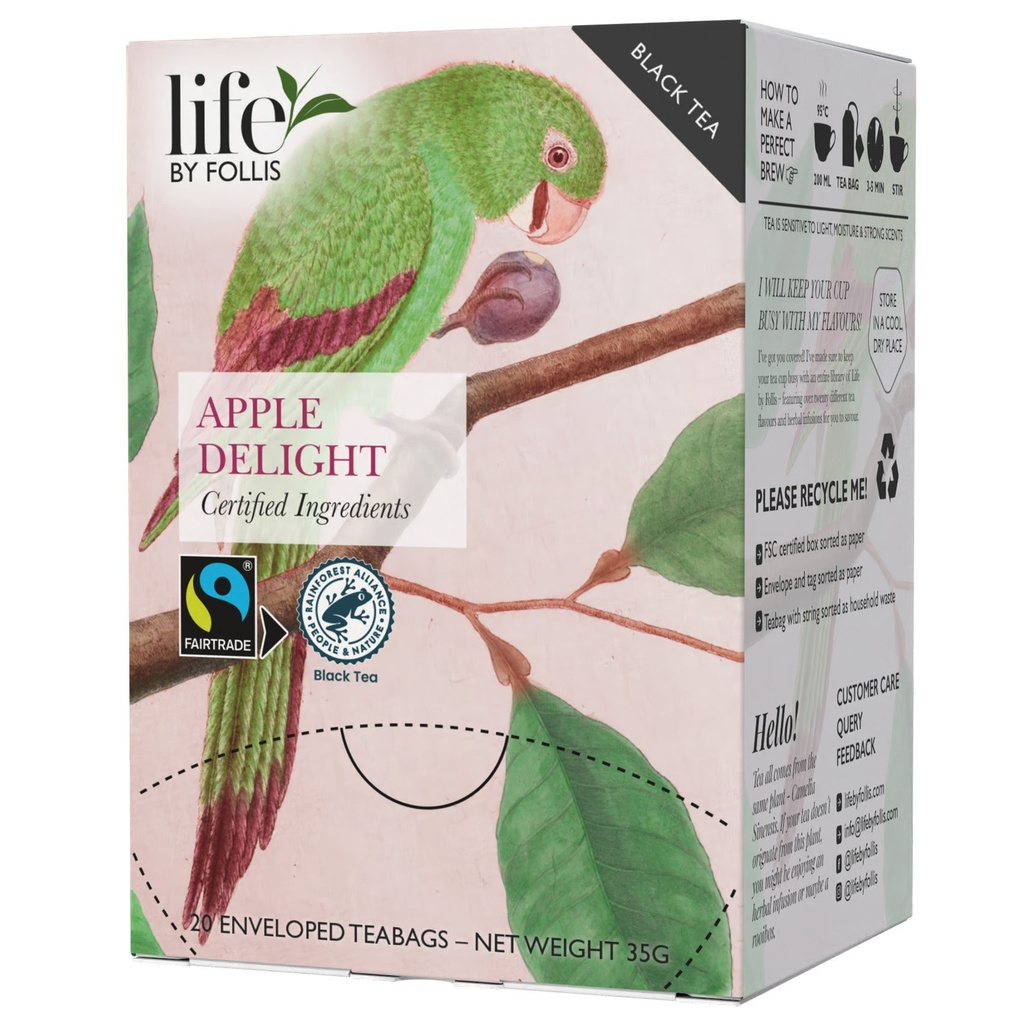 Te Apple Delight Life by Follis 20-pack