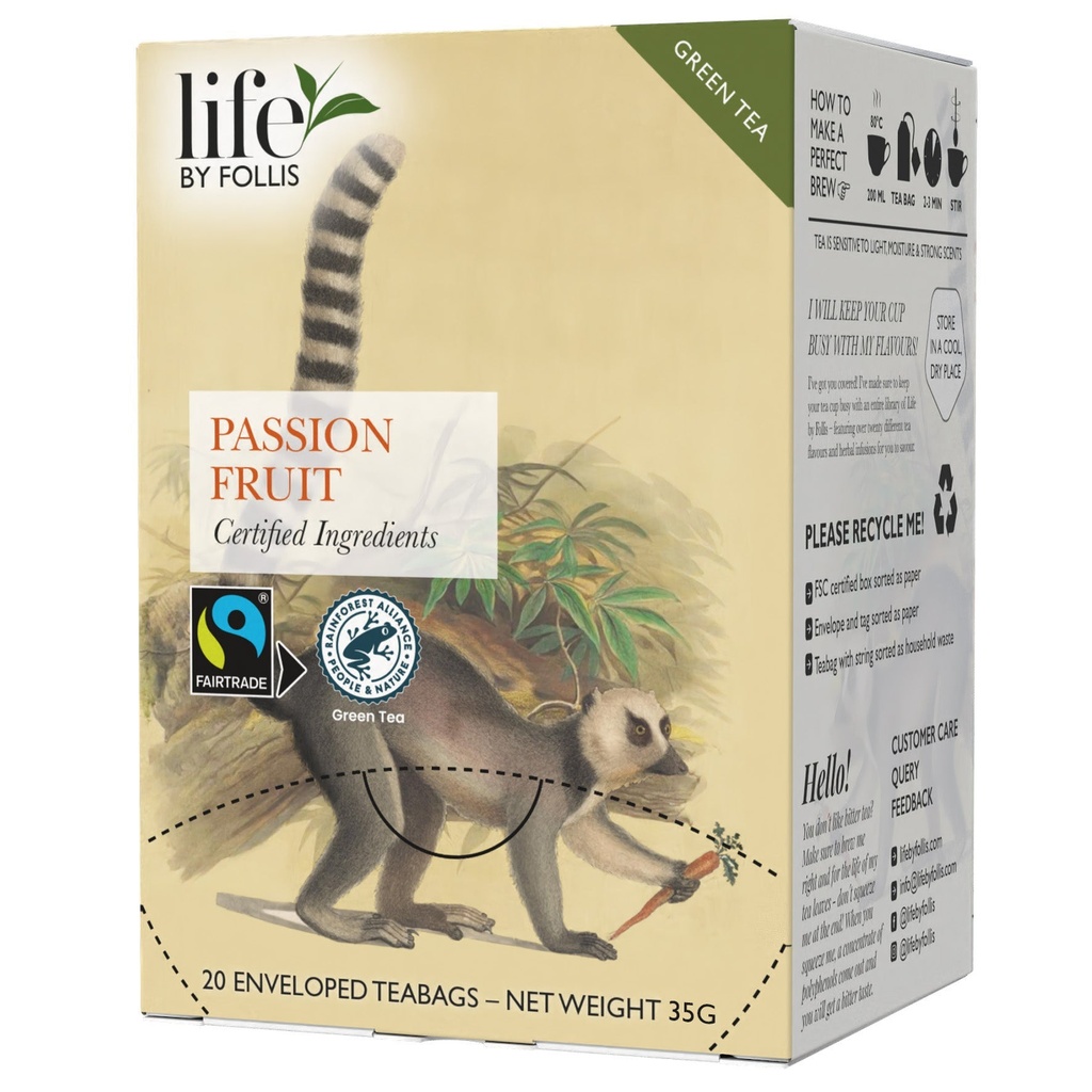 Te Passion Fruit Life by Follis 20-pack