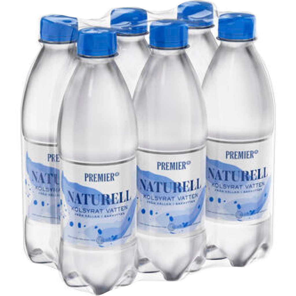 Kolsyrat vatten Premier 50 cl PET inkl pant