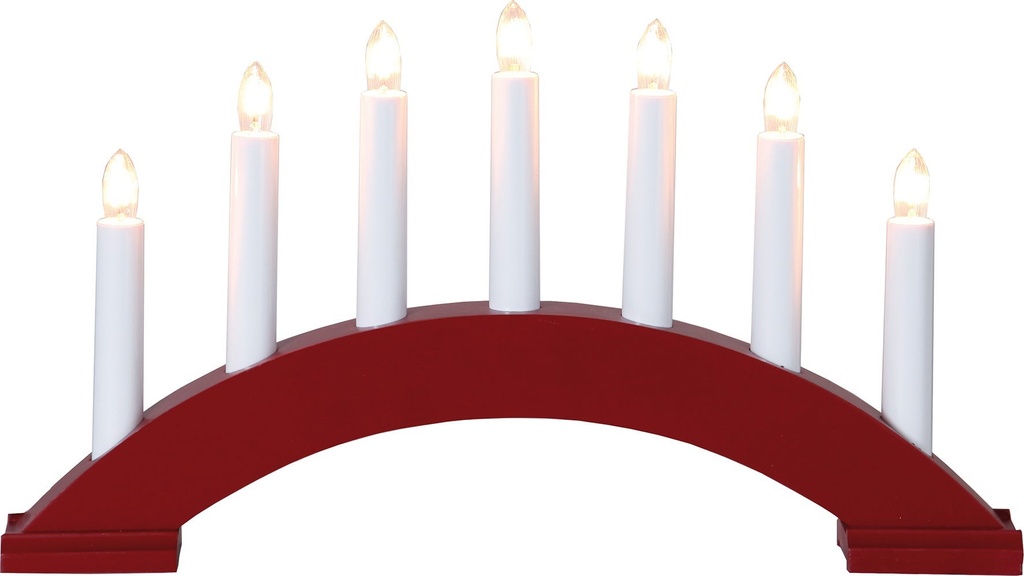 Ljusstake Bea Röd