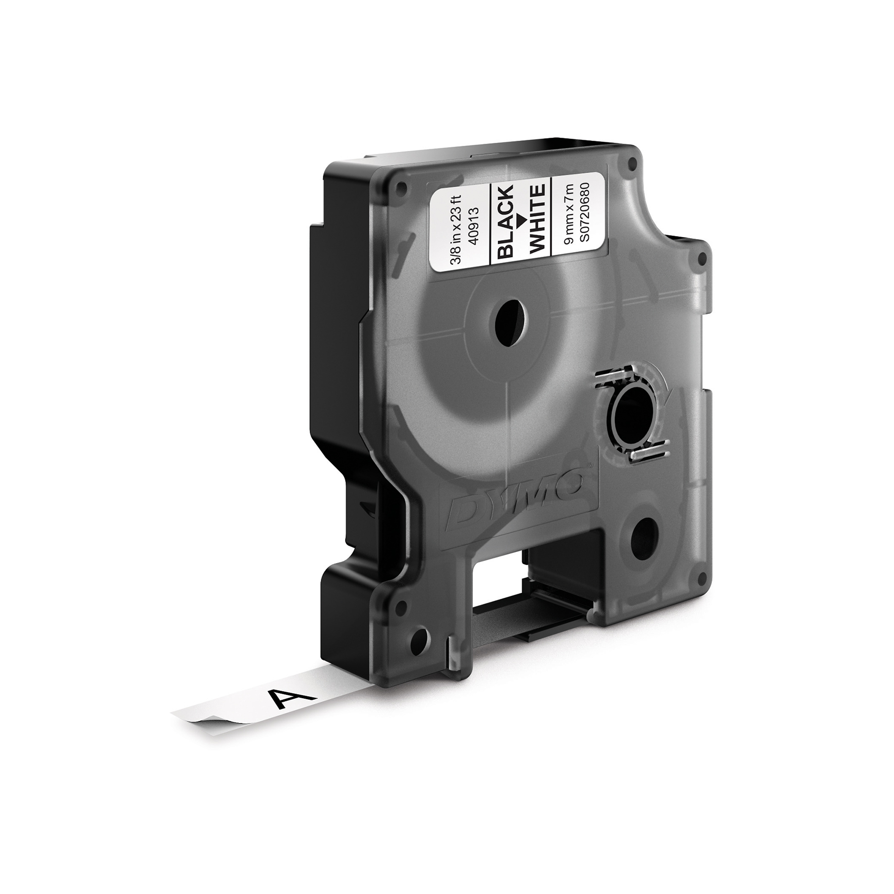 [2040913] Märkband Dymo D1 sva/vit   9mm