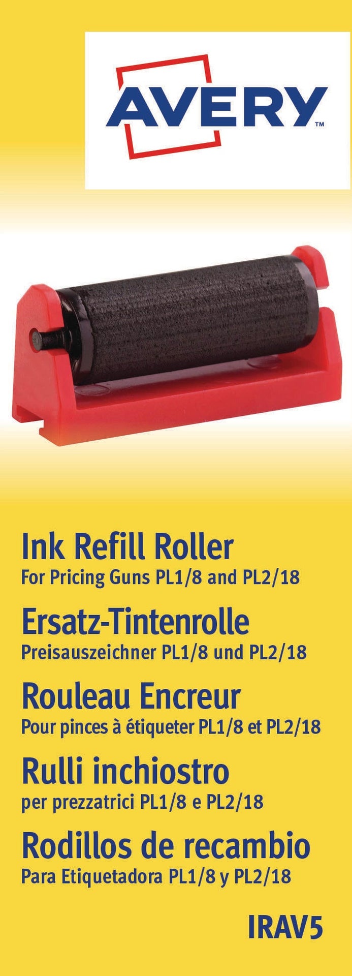 [2277124] Färgrulle Avery METO 826 5 st/fp