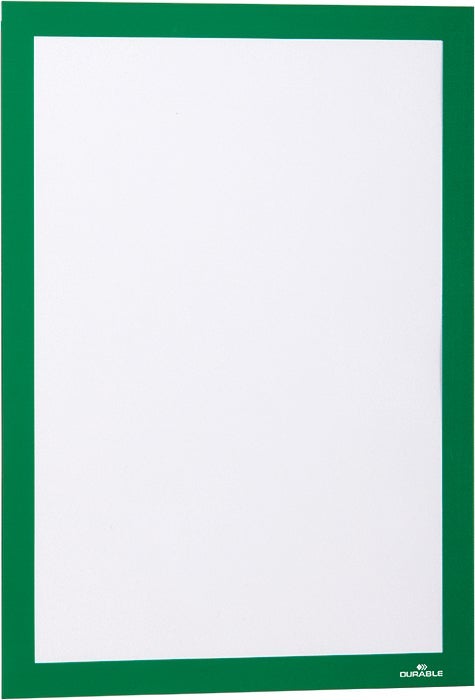 [8552865] Inforam Duraframe A4 grön 2 st/fp