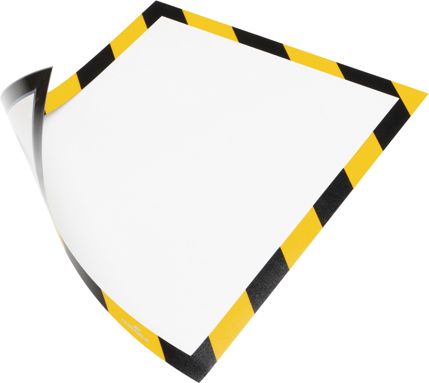[8552900] Inforam Duraframe Security Magnetisk A4 gul/svart 5 st/fp