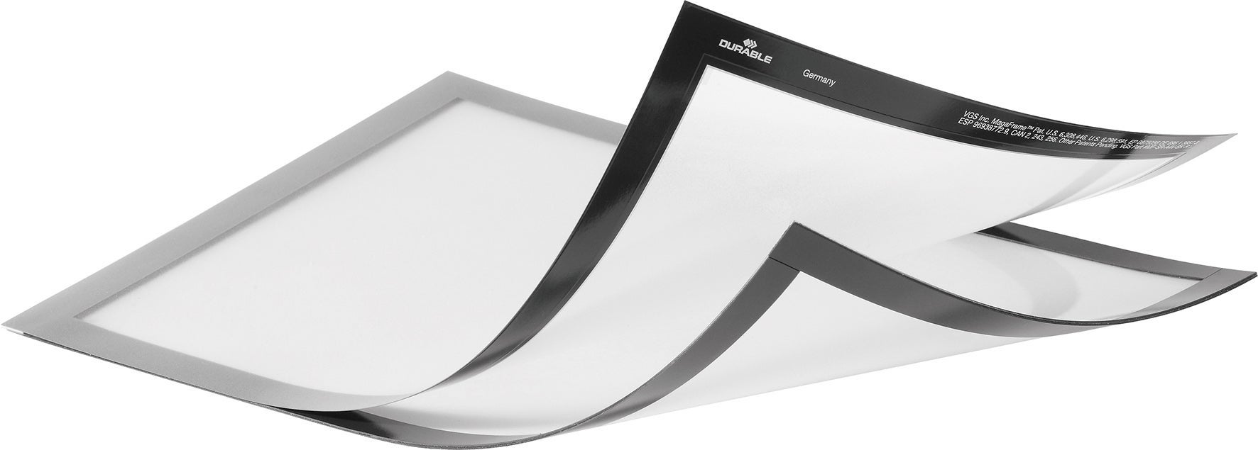 [8552917] Duraframe Magnetic Plus A4 silver 2 st/fp