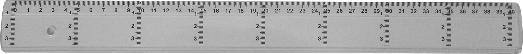 [2041117] Linjal med tvärgradering 40cm