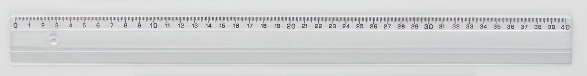 [2120104] Linjal  plast 40cm