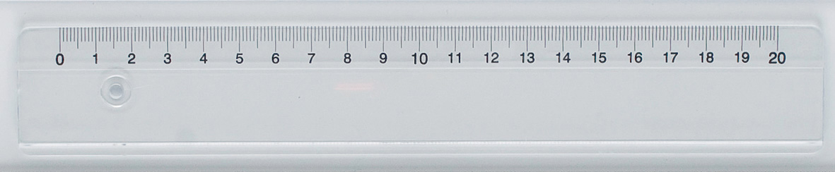 [2120100] Linjal Contalia plast 20cm