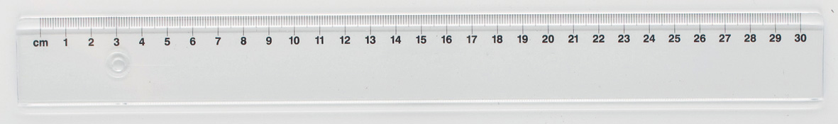 [2120101] Linjal Office Depot plast 30cm