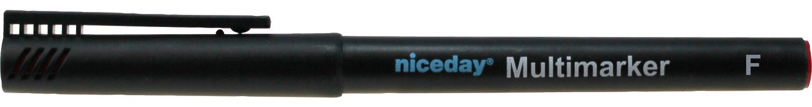 [2203632] Märkpenna Niceday fin permanent röd