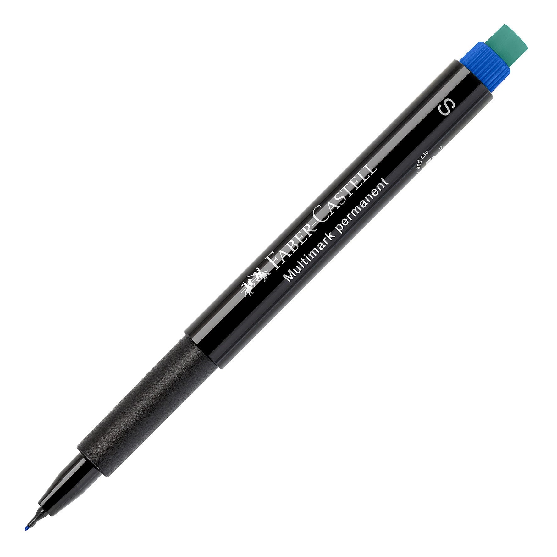 [2219411] Märkpenna Faber Castell Superfine permanent blå