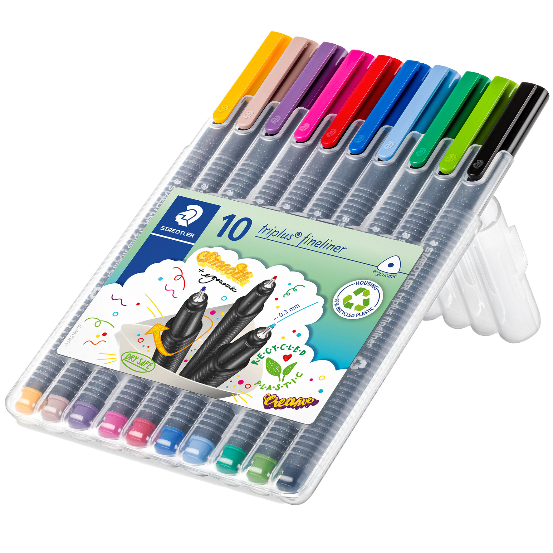 [2209672] Fiberpenna Staedtler 0,3 10/fp