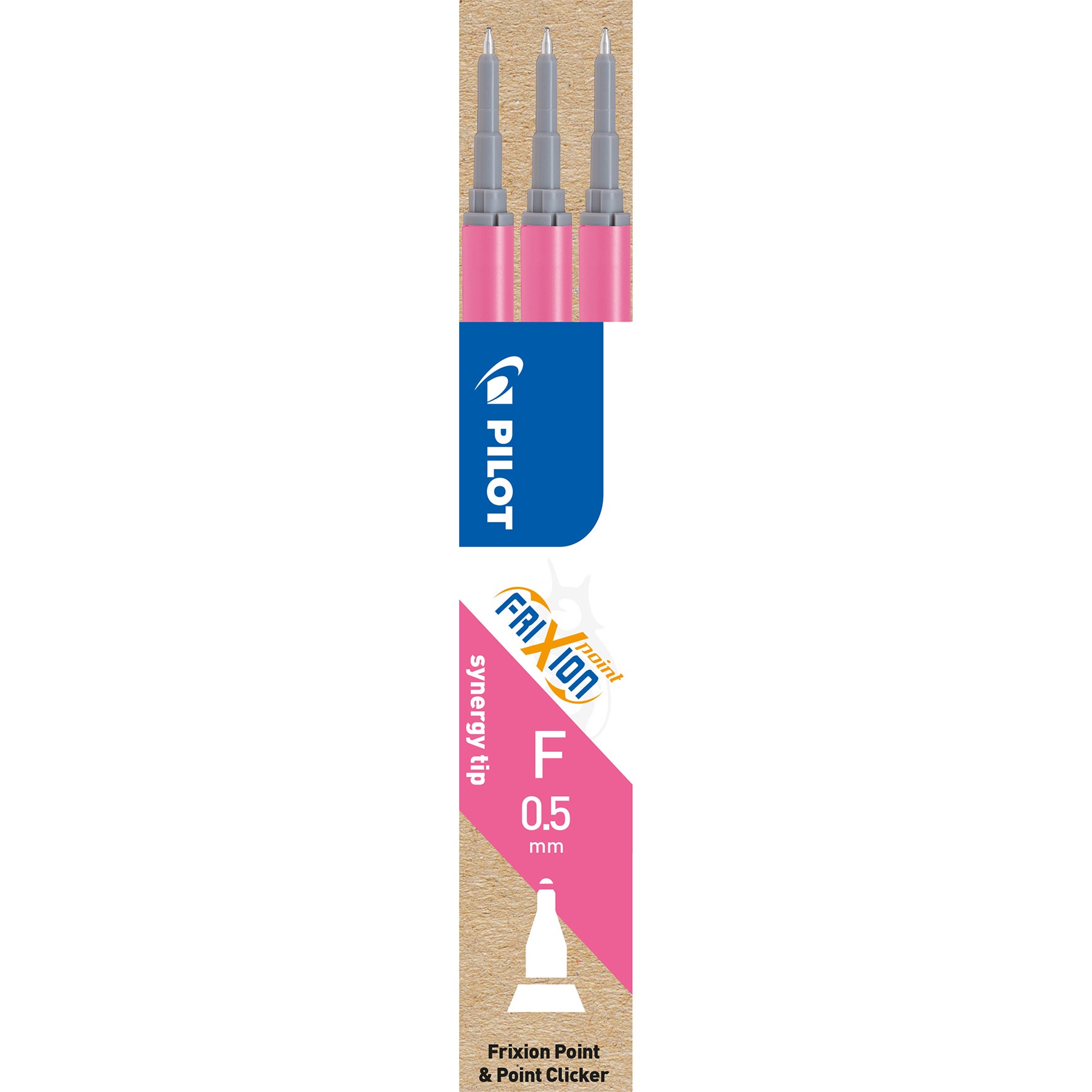 [2204119] Patron Frixion Point 05 rosa 3 st/fp