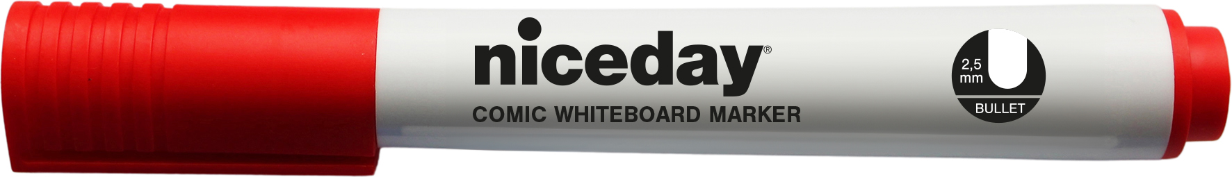 [2409542] WB-penna Foray rund spets röd