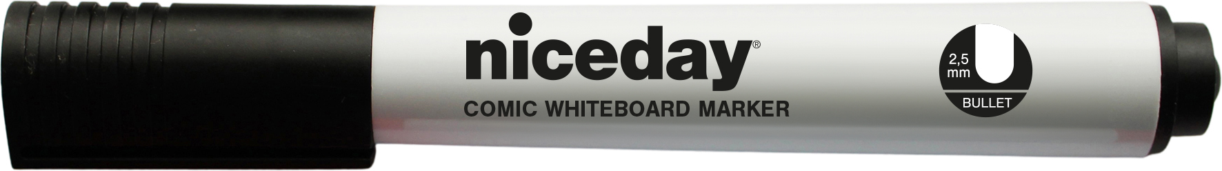 [2409544] WB-penna Foray rund spets svart