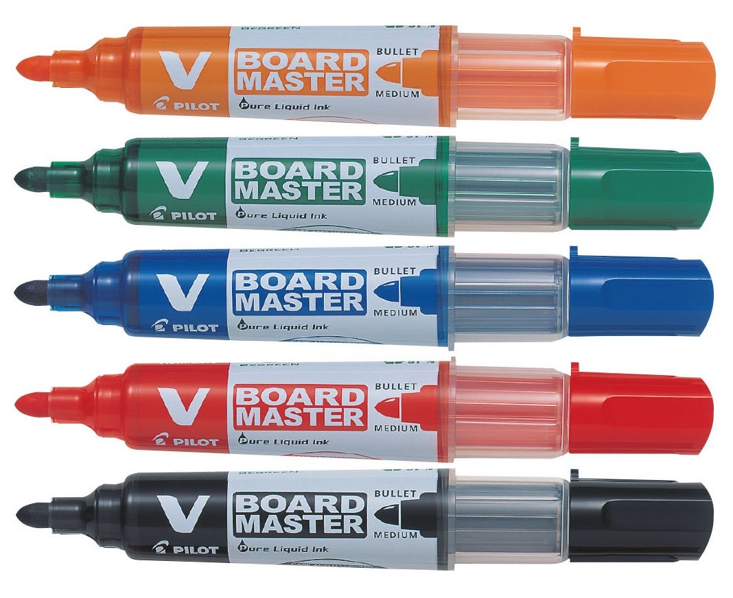 [2409410] Whiteboard-penna Pilot V Board 5-set