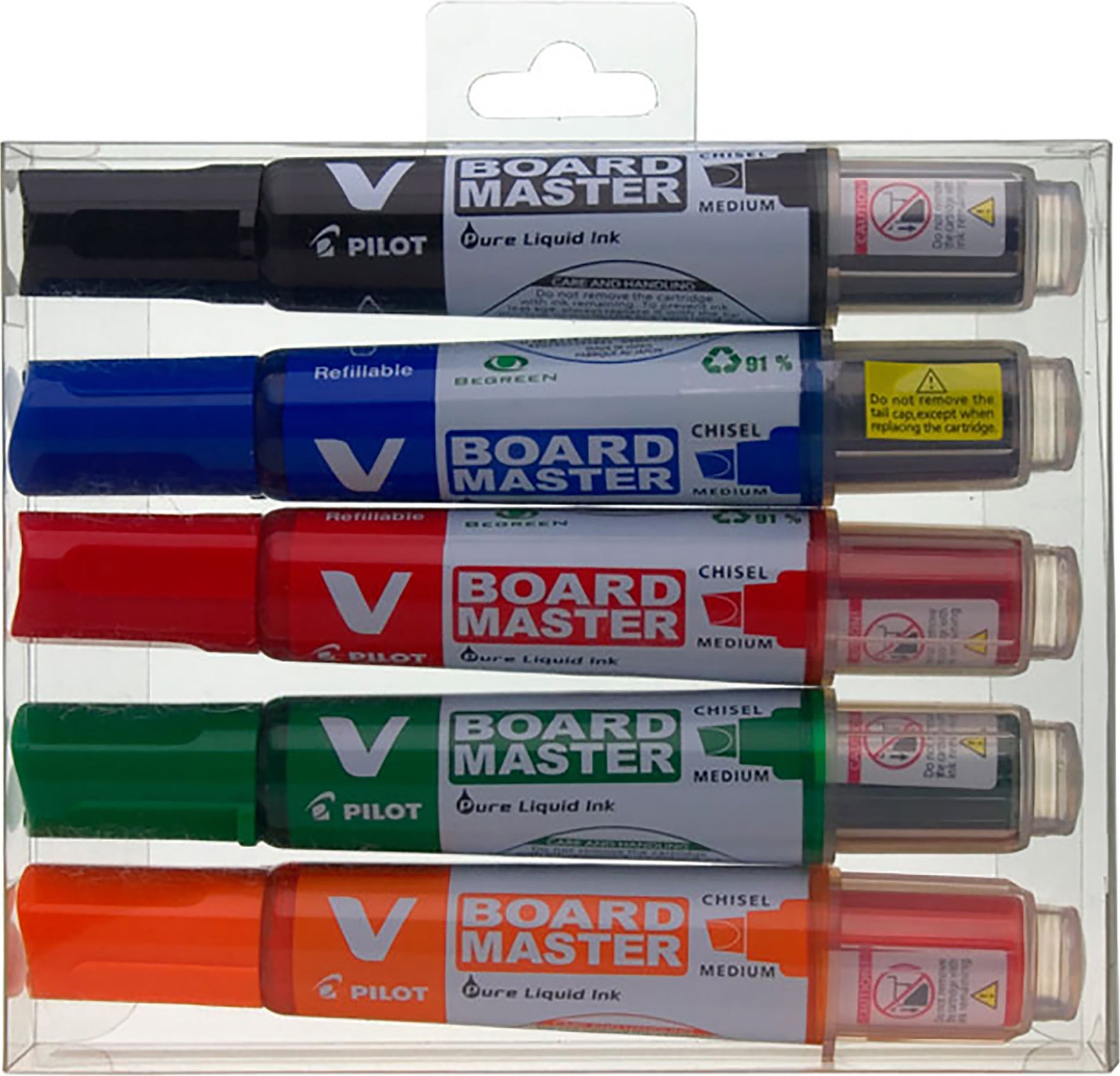 [2409428] Whiteboard-penna Pilot V sned 5-set
