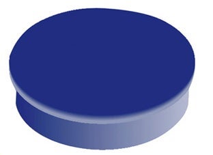 [2032330] Magnet rund  20 mm blå 10 st/fp