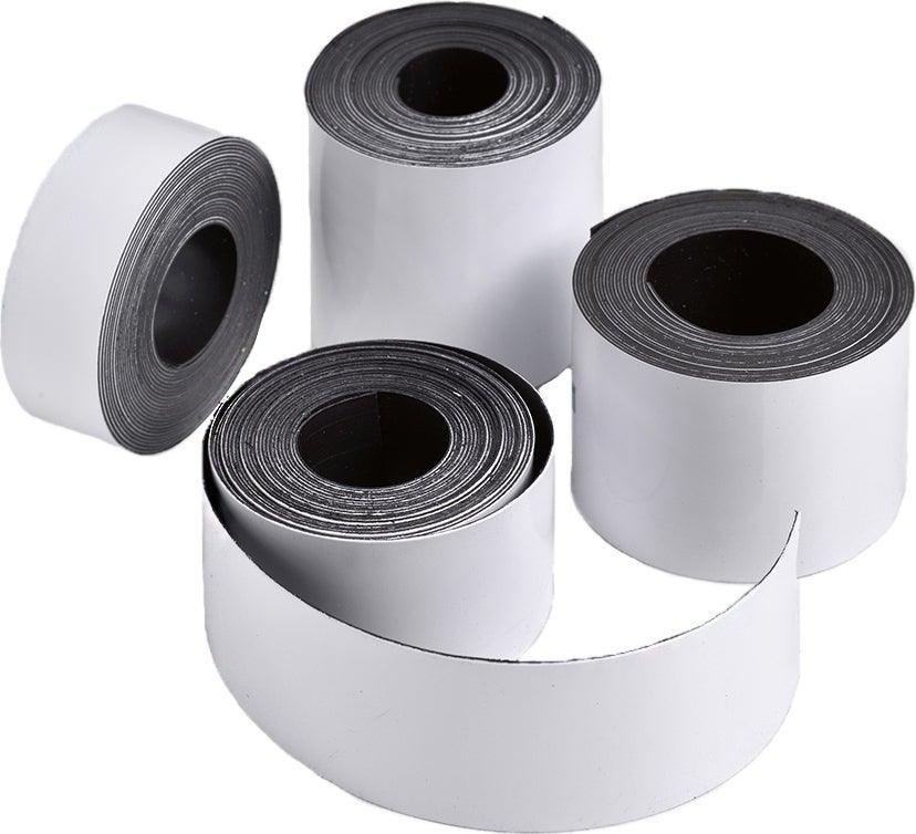 [2480251] Magnetband vit 30 mm x 3 meter