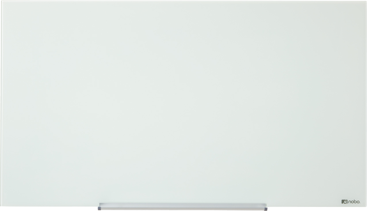 [2400432] Glastavla Nobo 99,3x55,cm vit