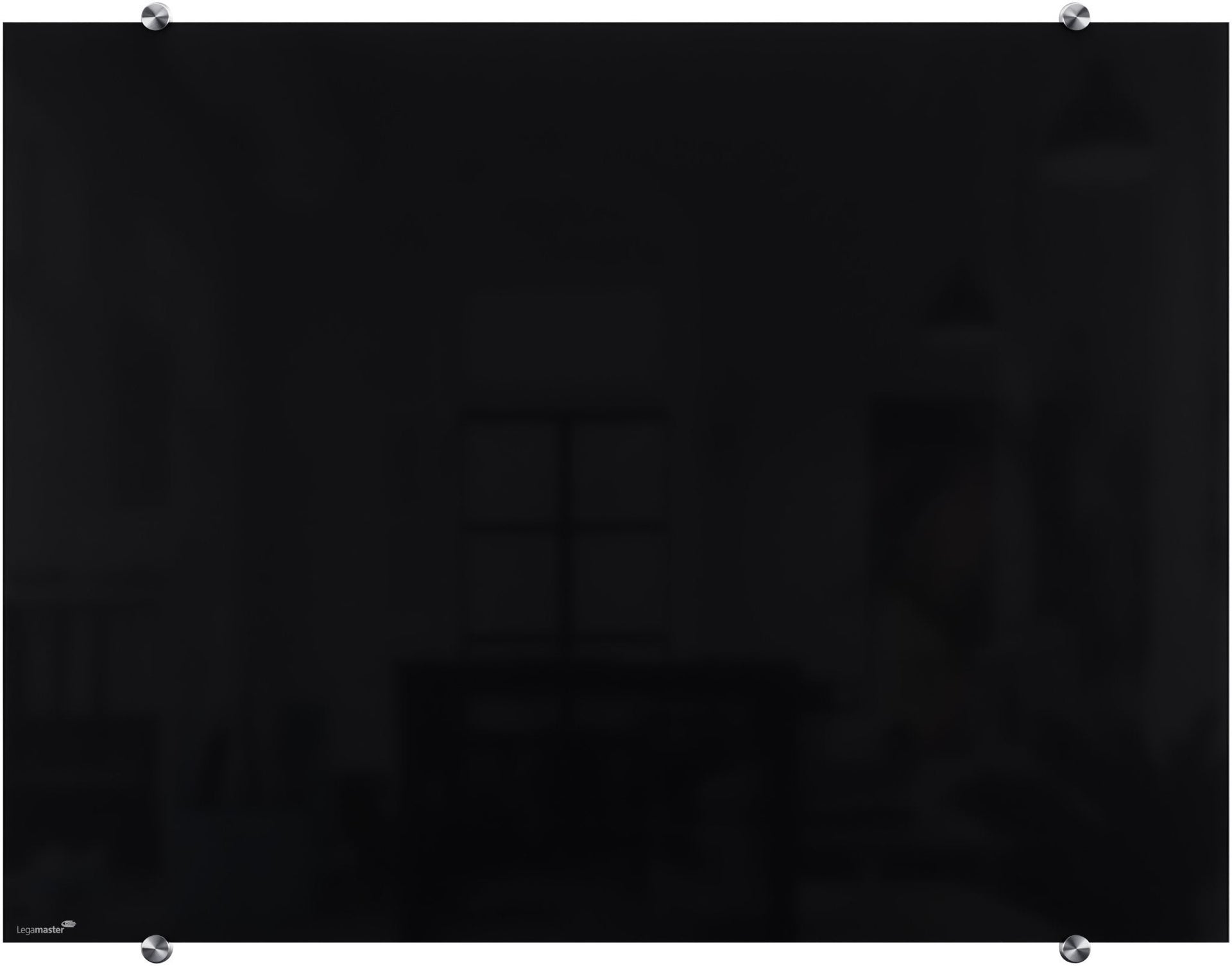 [8552186] Glastavla 90 x 120 cm, svart