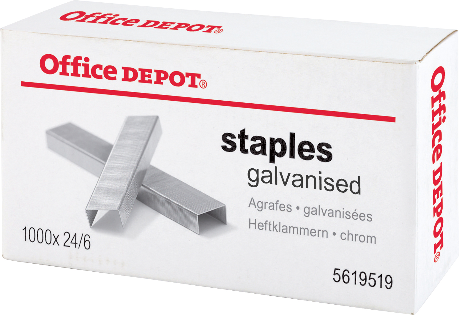 [2325012] Häftklammer 24/6 1000st/fp