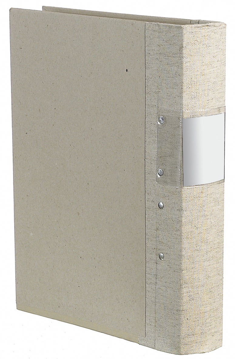 [2675200] Träryggspärm A4 60 mm linne