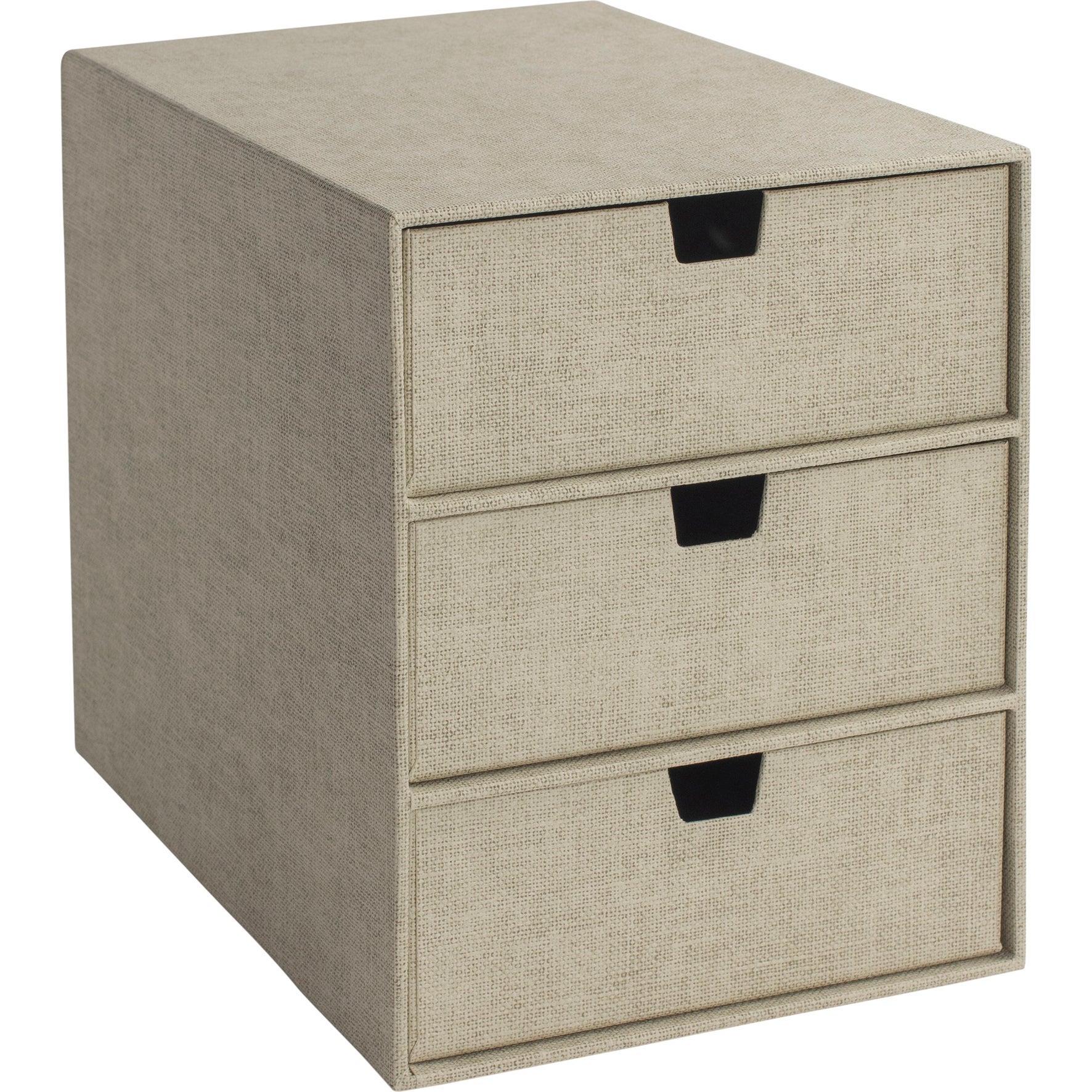 [2361119] 3-lådsbyrå Bigso Ingrid canvas linen