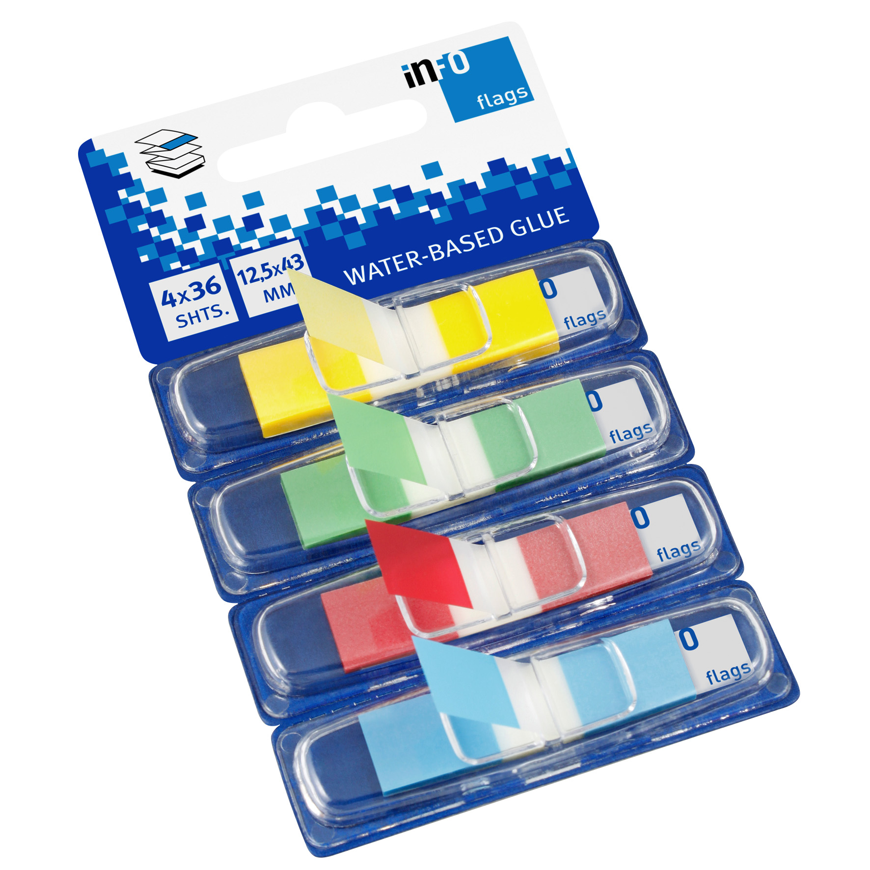 [2689650] Märkflik Infoflags 4x36/fp