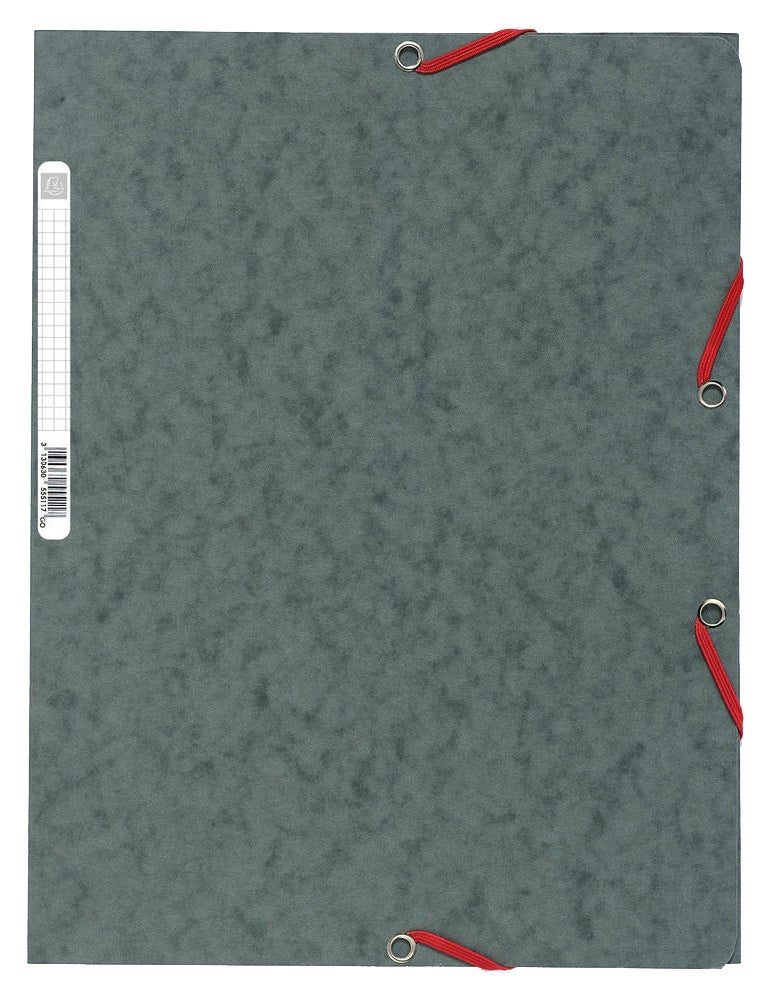[2669928] Snoddmapp A4 3-klaff grå