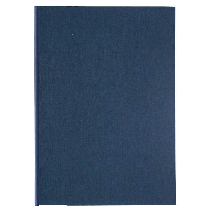 [2633051] Anteckningsbok A4 inbunden blå