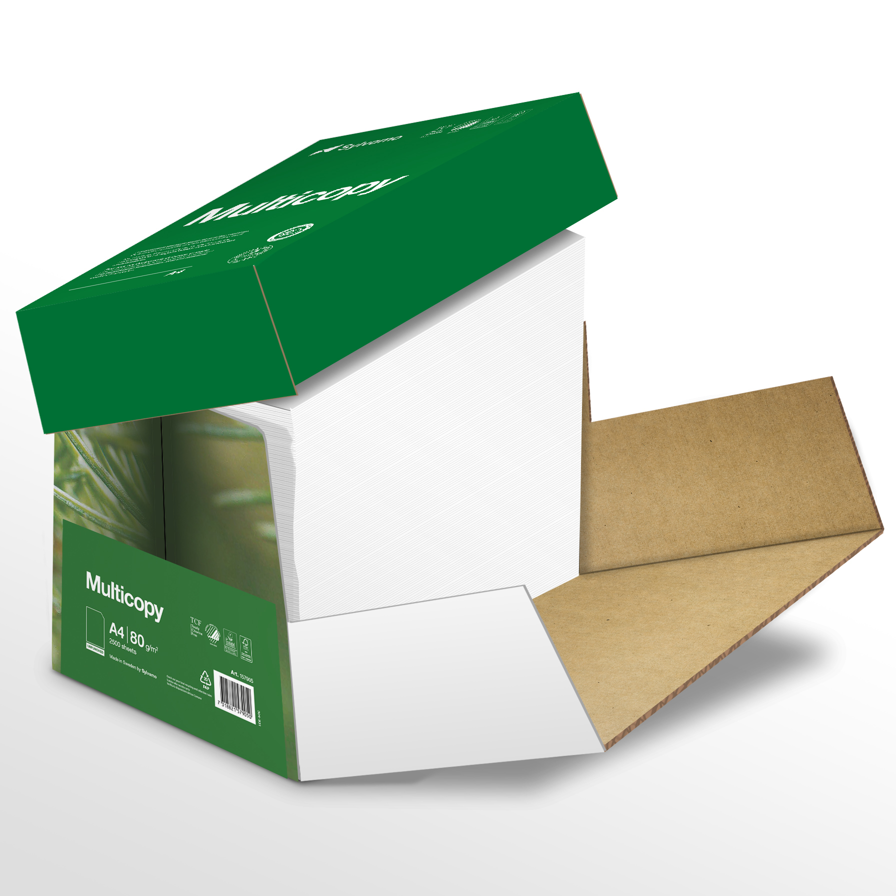 [1157071] Papper Multicopy A4 80g 2500/k