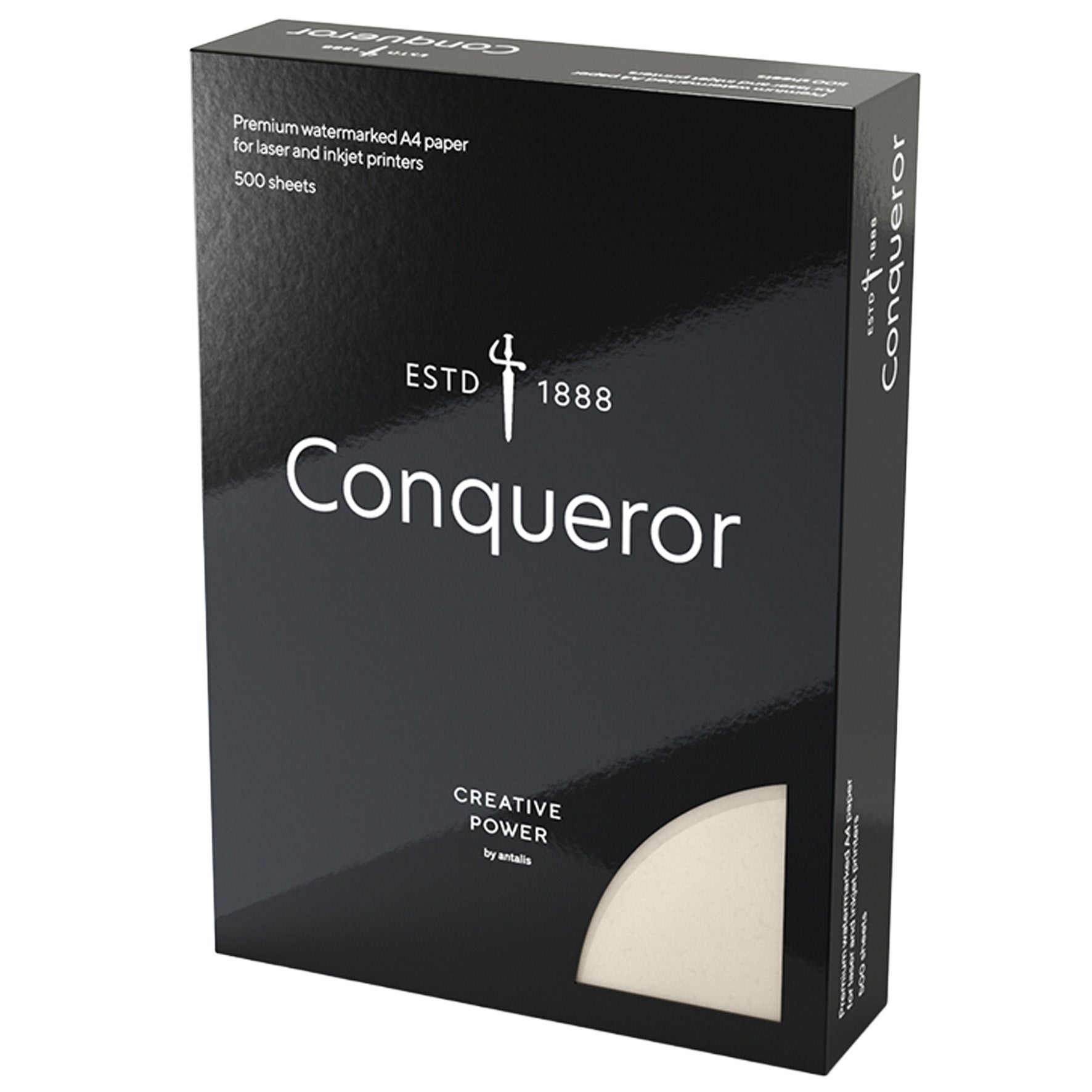 [1861202] Kopieringspapper Conqueror A4 brilliant white 100g 500/fp